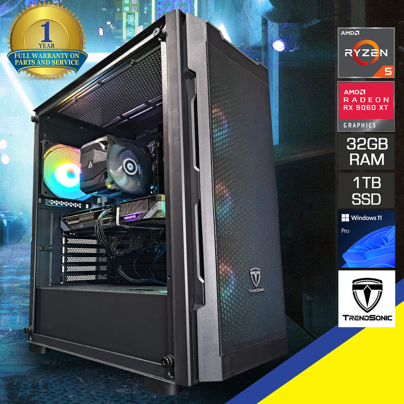 Sigma Uriel Black Desktop Gaming PC
