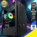 Sigma Uriel Black Desktop Gaming PC