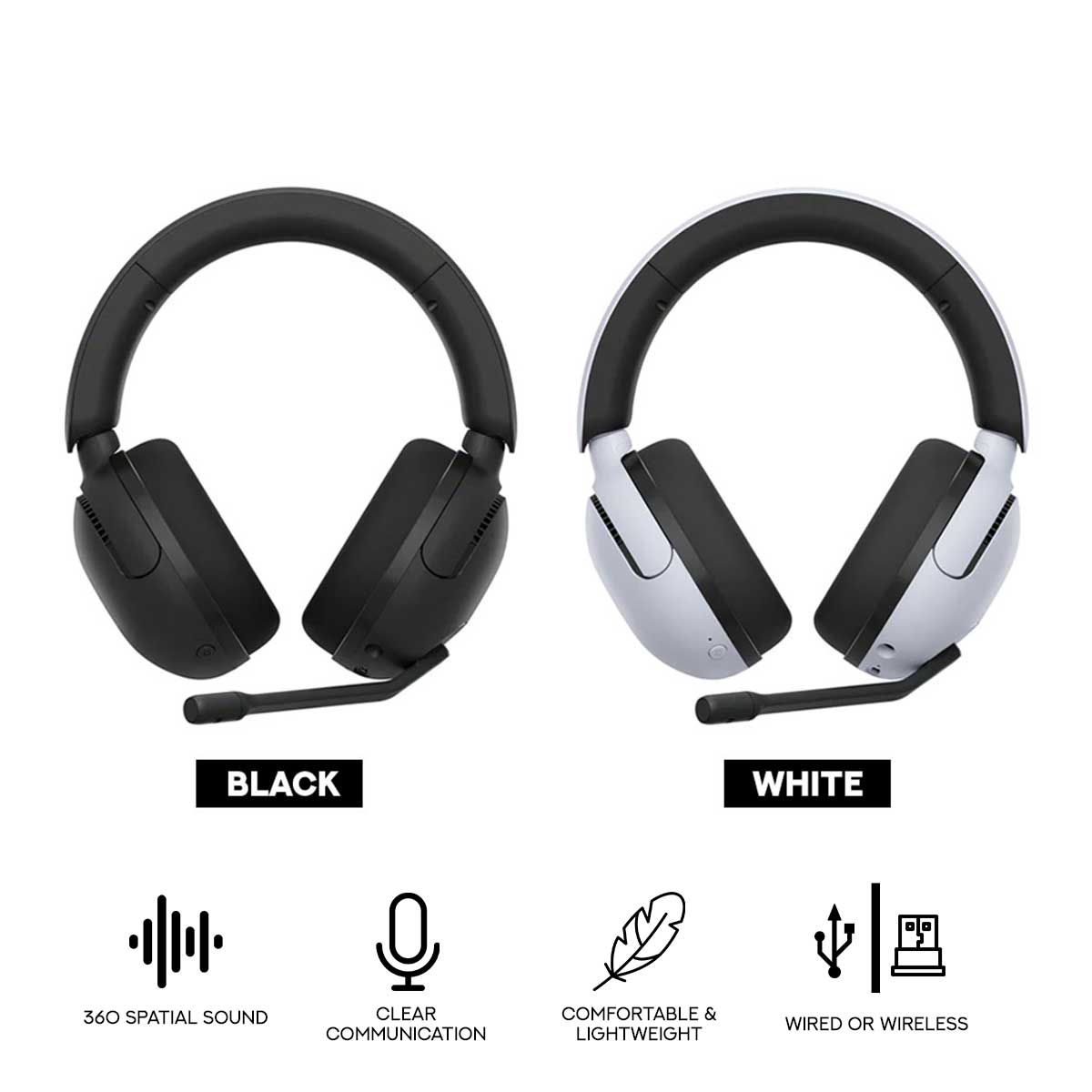 Sony Inzone H5 Wired/Wireless Gaming Headset
