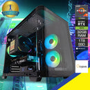 Sophos C50 Curve Black  Desktop Gaming PC | DataBlitz