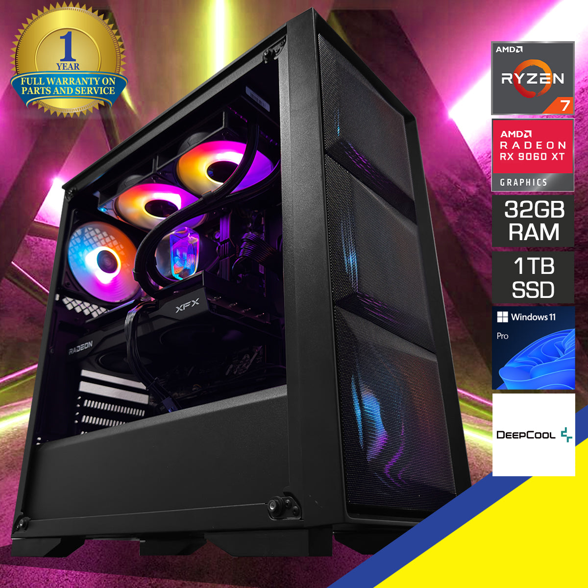 Sophos Matrexx 50 Black Desktop Gaming PC