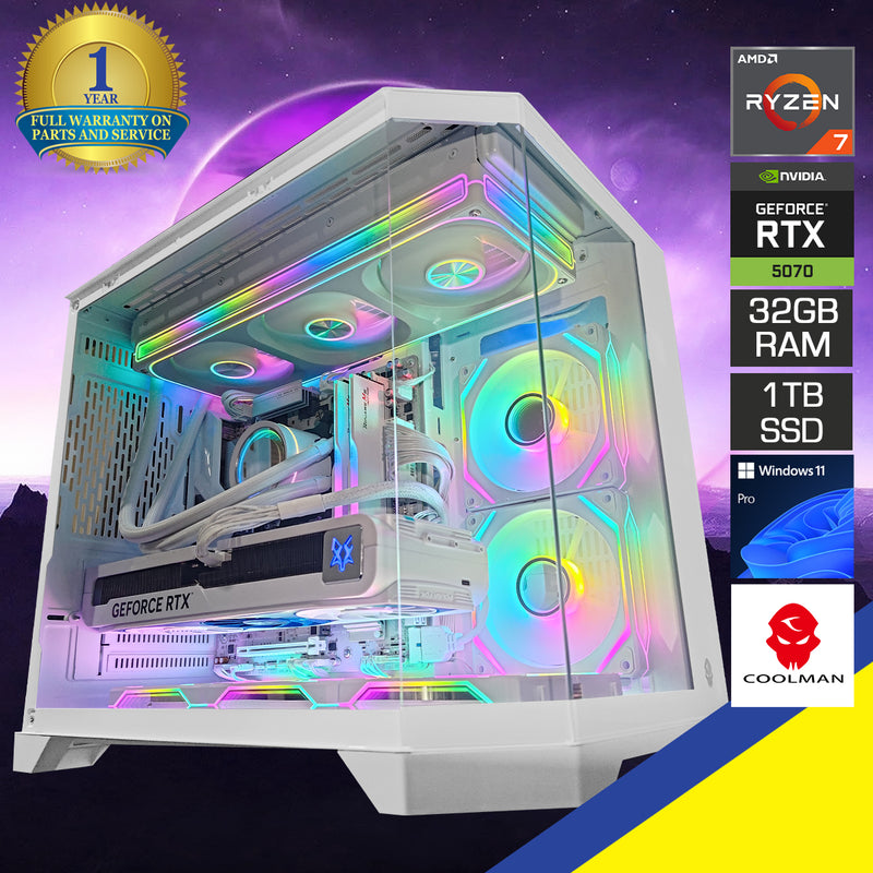Sophos Spectra White Desktop Gaming PC