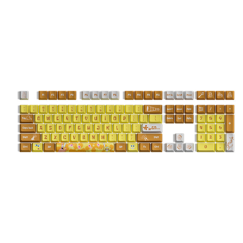 Akko Spongebob Keycap Set JDA Profile 138 KEYS