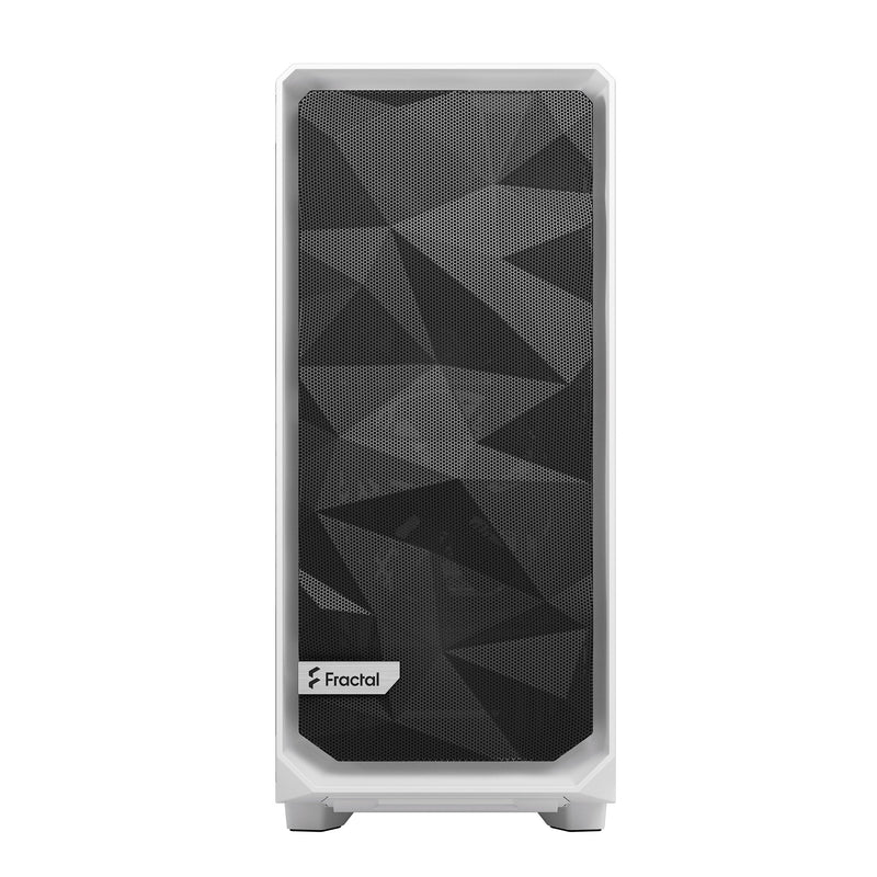 Fractal Design Meshify 2 Compact Computer Case (White TG Clear Tint) (FD-C-MES2C-05)