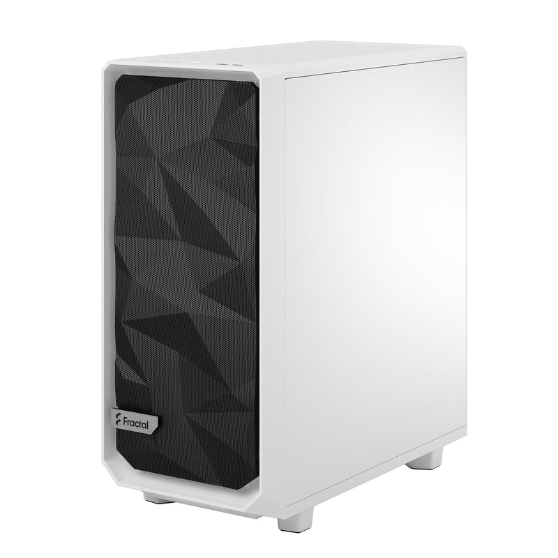 Fractal Design Meshify 2 Compact Computer Case (White TG Clear Tint) (FD-C-MES2C-05)