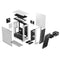Fractal Design Meshify 2 Compact Computer Case (White TG Clear Tint) (FD-C-MES2C-05)