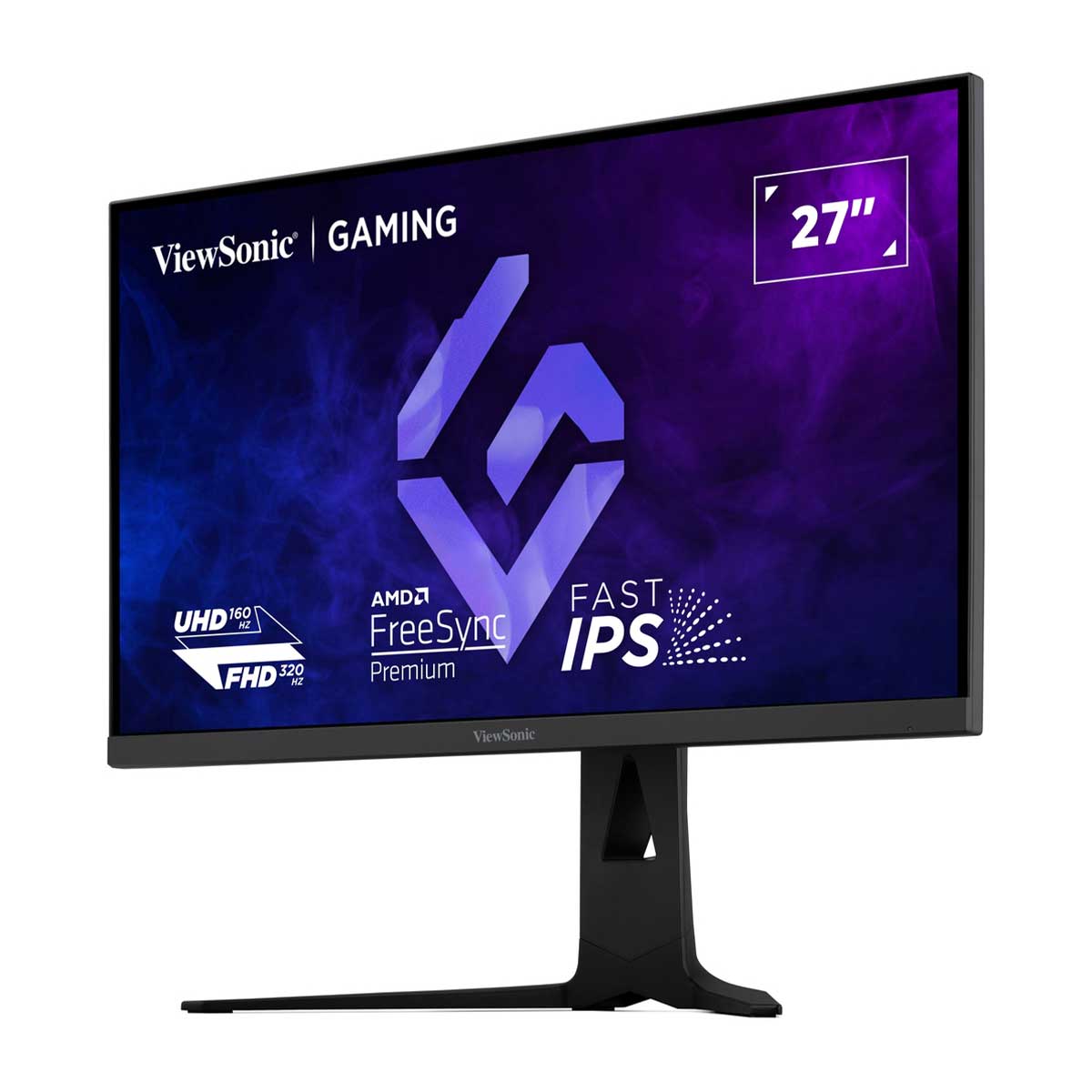 ViewSonic XG275D1-4K 27" (3840x2160) Dual Mode (UHD at 160Hz or FHD at 320Hz) 0.5ms MPRT Fast IPS Gaming Monitor