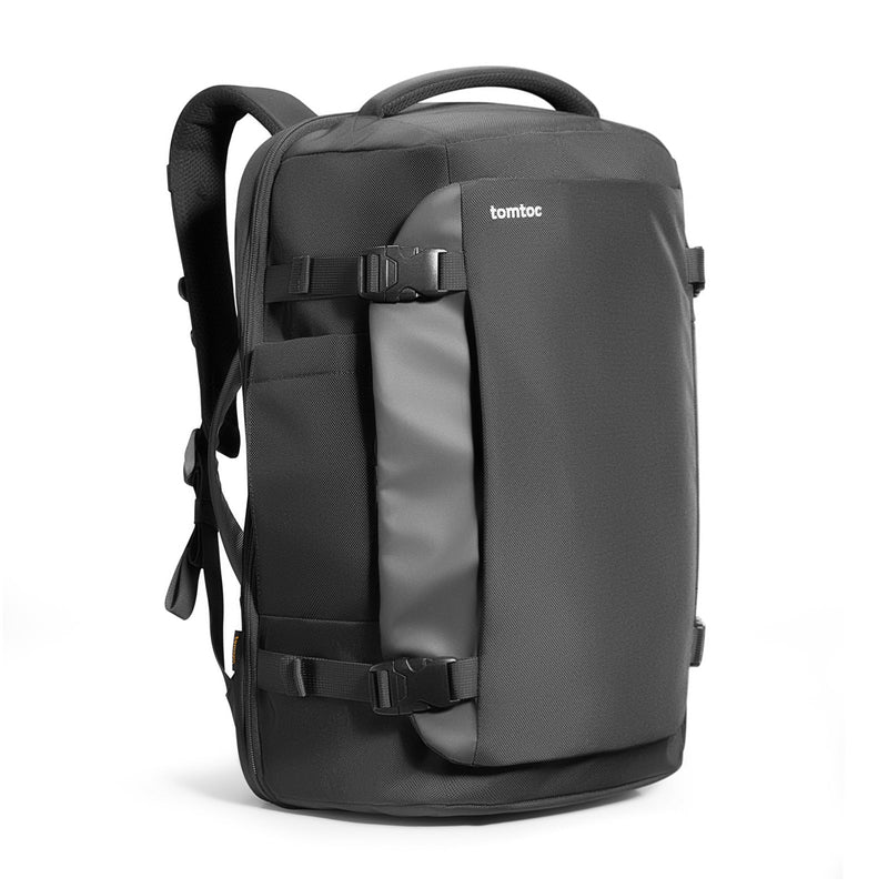 Tomtoc Navigator-T66 40L Laptop Travel Backpack (Black) (T66M1D1)