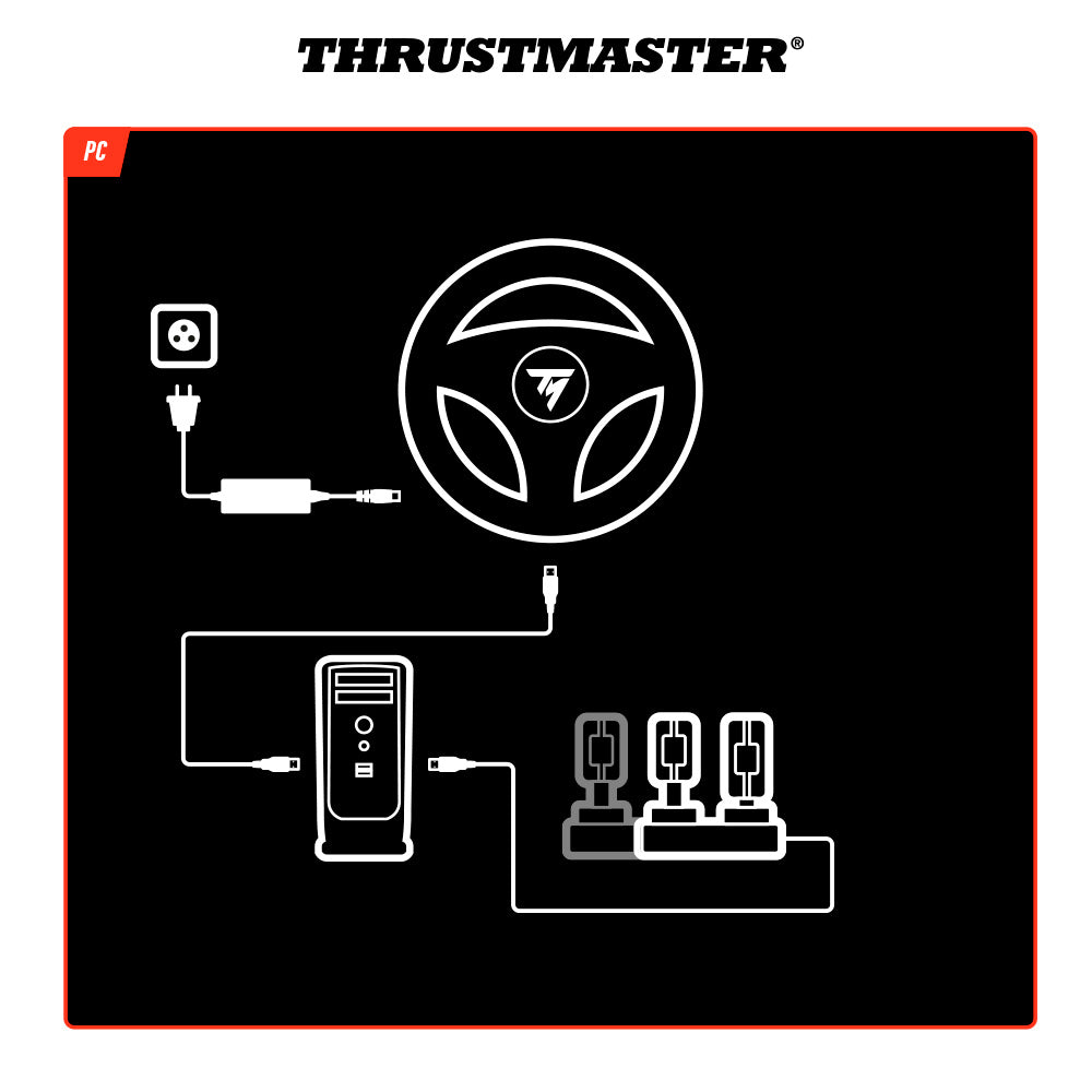 Thrustmaster T818 Black Edition Direct Drive Racing Wheel Base (2960974)