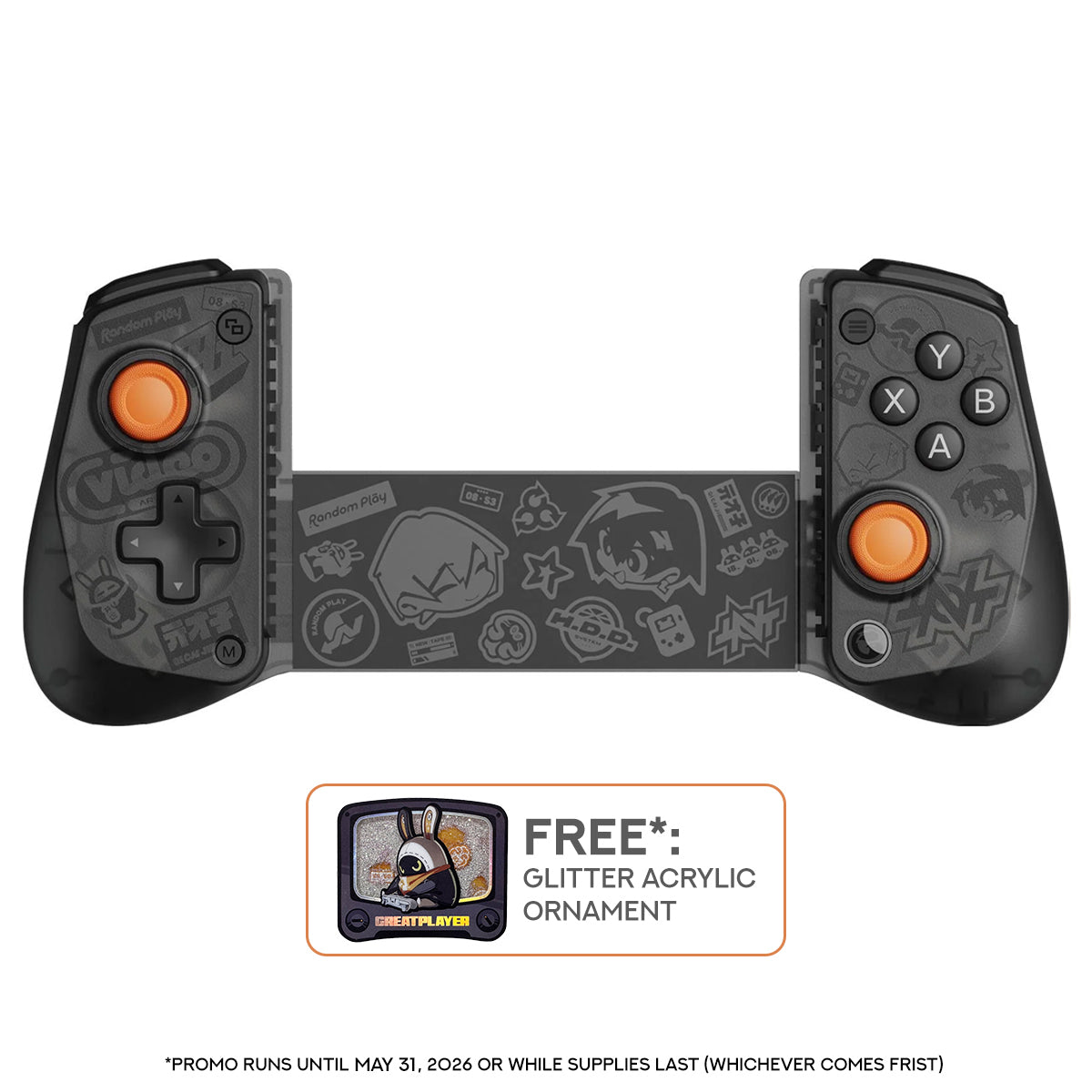 GameSir x Zenless Zone Zero X5S Wireless Game Controller for iOS / PC / Android / Switch (Black, White)