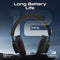 Promate Takt High Fidelity Over-Ear Stereo Wireless Headphones (Black, White)