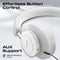 Promate Takt High Fidelity Over-Ear Stereo Wireless Headphones (Black, White)
