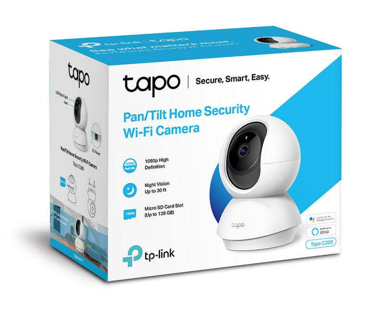 TP-Link TAPO C200 1080P Pan/Tilt Home Security Wi-Fi Camera