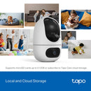 TP-Link Tapo C245D Indoor Dual Lense Pan/Tilt Security Camera