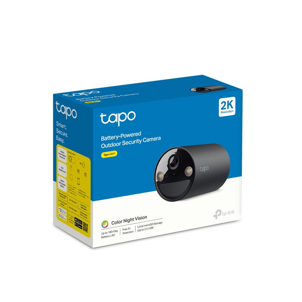 TP-Link Tapo C411 Smart Wire Free Battery-Powered Security Camera