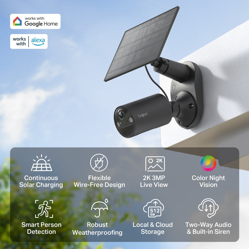 TP-Link Tapo C411 Kit Solar-Powered Security Camera