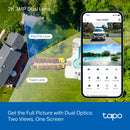TP-Link Tapo C545D Outdoor Dual Lense Pan/tilt Security Camera