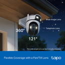 TP-Link Tapo C545D Outdoor Dual Lense Pan/tilt Security Camera