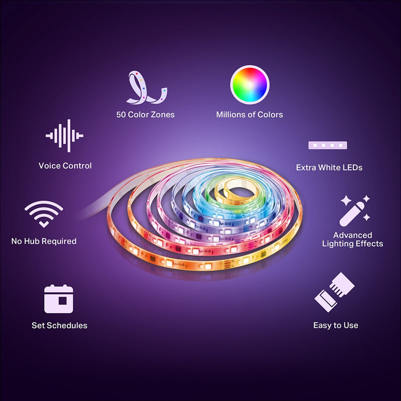 TP-Link TAPO L930-5 Smart Wi-Fi Multicolor Light Strip (10M)