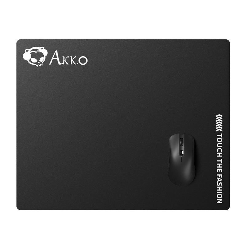 Clustrs Akira Tempered Glass Gaming Mouse Pad - 500x400mm Ultra-Smooth Surface, Non-Slip PU Base For PC/Mac