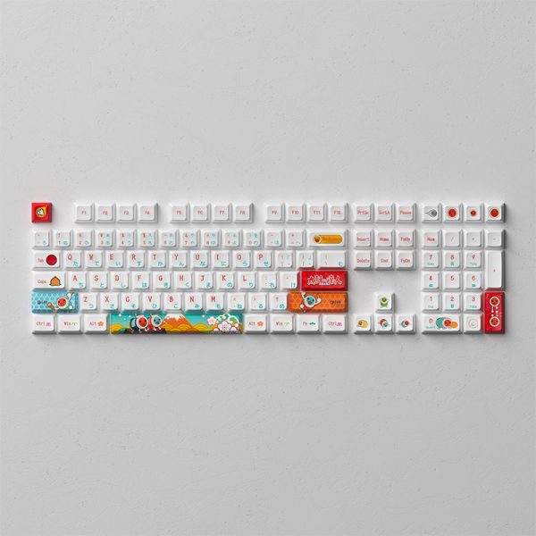 Akko Taiko No Tatsujin Keycap Set JDA Profile 137 Keys