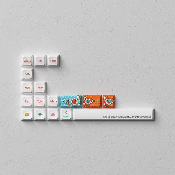 Akko Taiko No Tatsujin Keycap Set JDA Profile 137 Keys