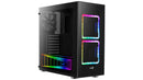 Aerocool TOR-G-BK-V1 ARGB Mid-Tower Case (Black)