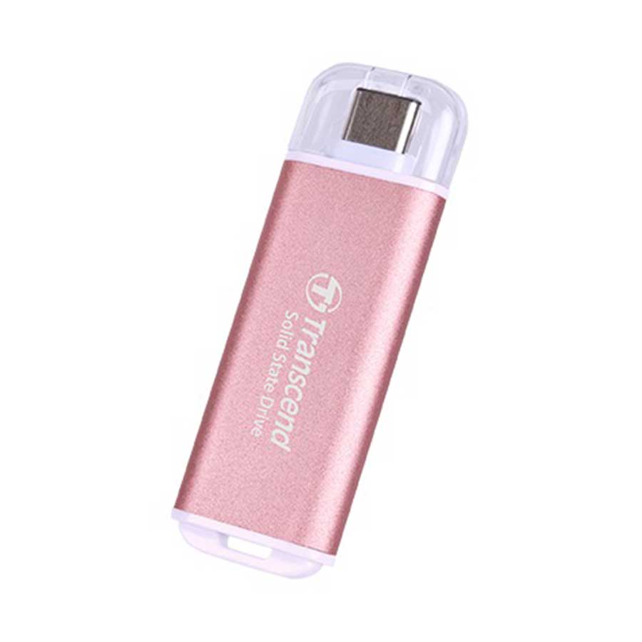 Transcend ESD300 10GBPS USB Type-C Portable SSD (Pink)