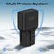 Promate TriPlug-PD35 35W Power Delivery Multi-Port Universal Travel Adapter