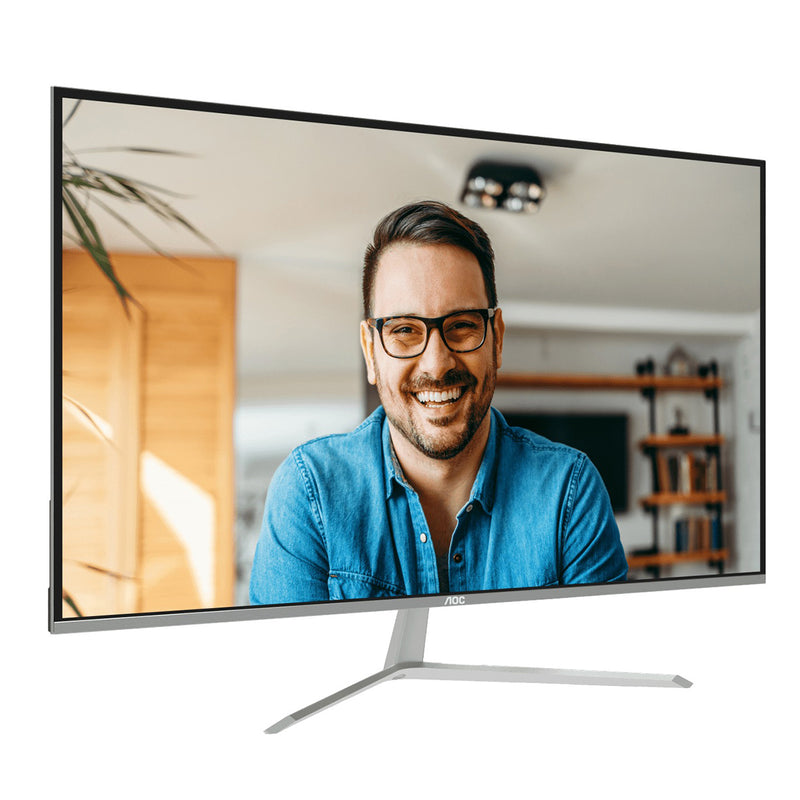 AOC U32V11N/71 31.5" UHD (3840x2160) 60Hz 4ms GTG VA Monitor with Tilt Adjustment (Black/Silver)