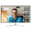 AOC U32V11N/71 31.5" UHD (3840x2160) 60Hz 4ms GTG VA Monitor with Tilt Adjustment (Black/Silver)