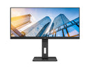 AOC US34P2C/71 34" WQHD (3440x1440) 75Hz 4ms GTG IPS Wide View Adaptive Sync Gaming Monitor (Black)