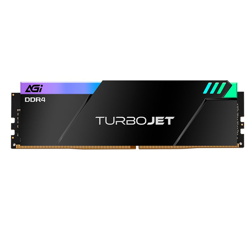 AGI TurboJet UD848 RGB 16GB (8GBx2) DDR4 3600MHz CL18 1.35V Gaming Memory Module (AGI3EPC08UD848-DC)