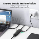 Ugreen 4-Port USB 3.0 Hub 0.25m (Black)
