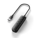 Ugreen 4-Port USB 3.0 Hub 0.25m (Black)