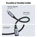 UGreen USB-C 3.1 Extension Cable 1m (Dark Gray) (US372/30205)
