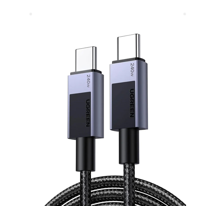 Ugreen USB-C to USB-C 240W PD Fast Charging Cable - 2M (Space Grey) (L513/45068)