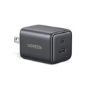 Ugreen 2-Port USB-A + USB-C 20W GaNInfinity Fast Charger (X514/55533)