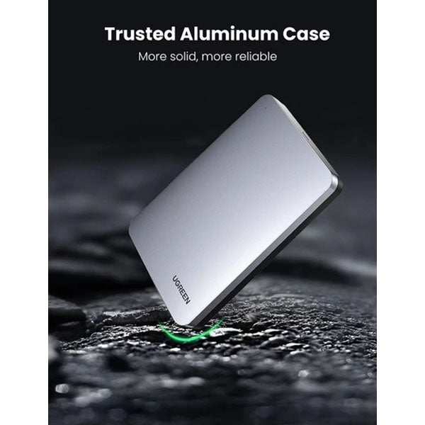 UGreen 2.5" Sata External Hard Drive Enclosure (6Gbps) (CM300/70498)