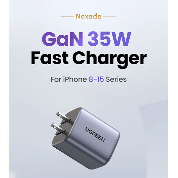 UGreen Nexode 35W 2-Port GaN Fast Charger (CD350/15538)
