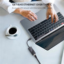 Ugreen USB-C 3.1 Gen Male to Gigabit Ethernet Adapter - 16cm (US236/50307)