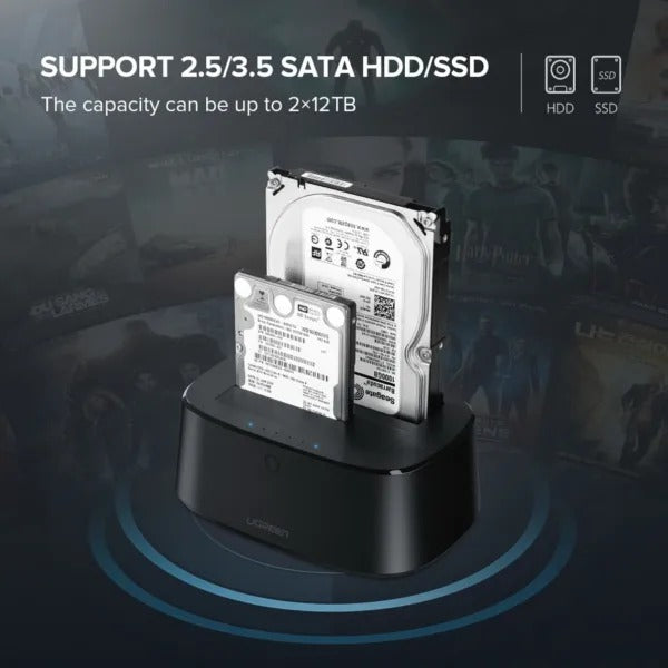 Ugreen USB 3.0 Hard Drive Docking Station (CM198/50857)