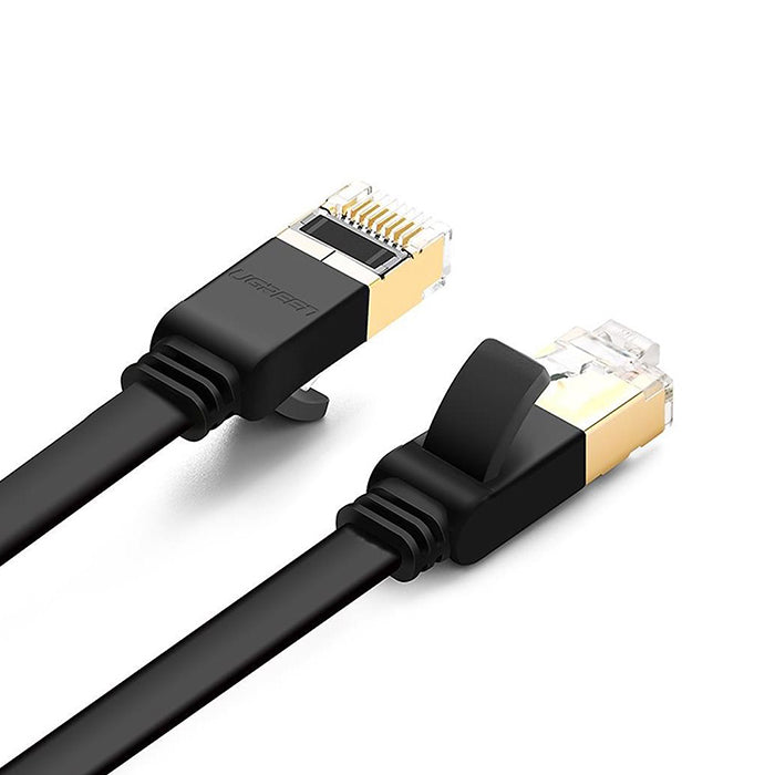 UGreen CAT7 U/FTP Flat Ethernet Cable - 3m (Black) (NW106/11262)