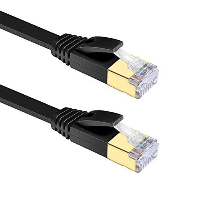 UGreen CAT7 U/FTP Flat Ethernet Cable - 3m (Black) (NW106/11262)
