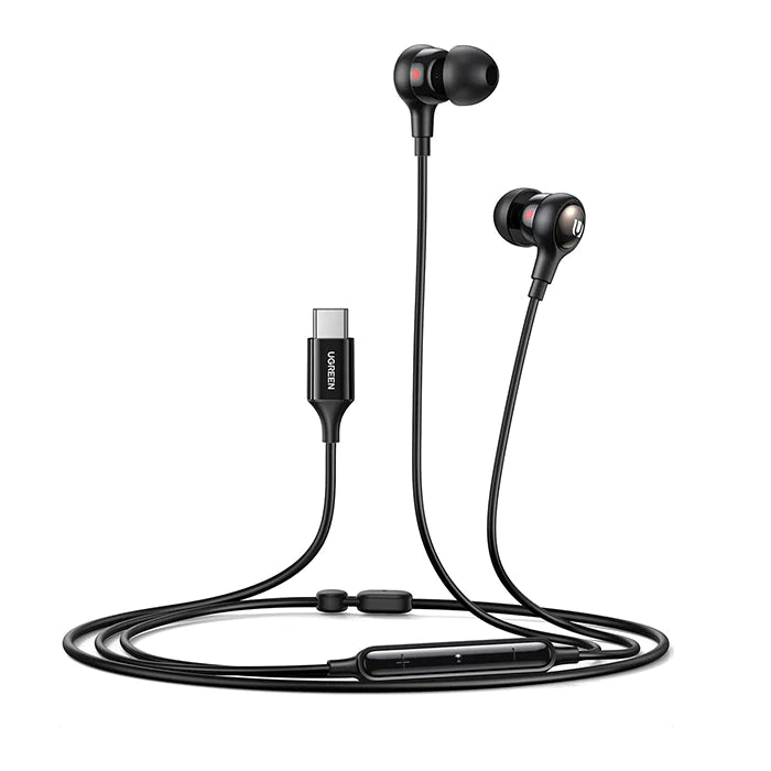 UGreen In-Ear Earphones With Type-C Connector (Black) (EP103/30638) | DataBlitz