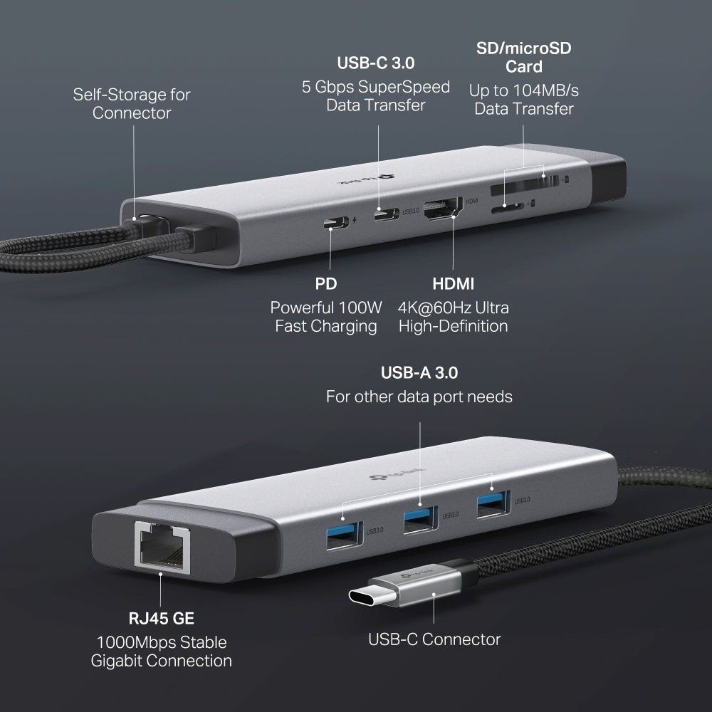 TP-Link UH9120C USB Type-C 9-in-1 Hub