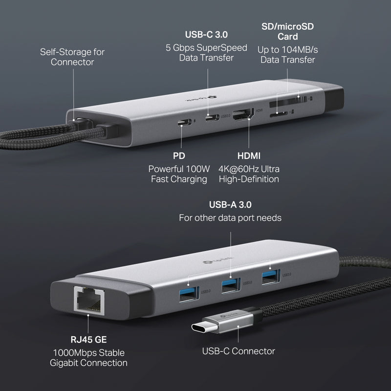 TP-Link UH9120C USB Type-C 9-in-1 Hub