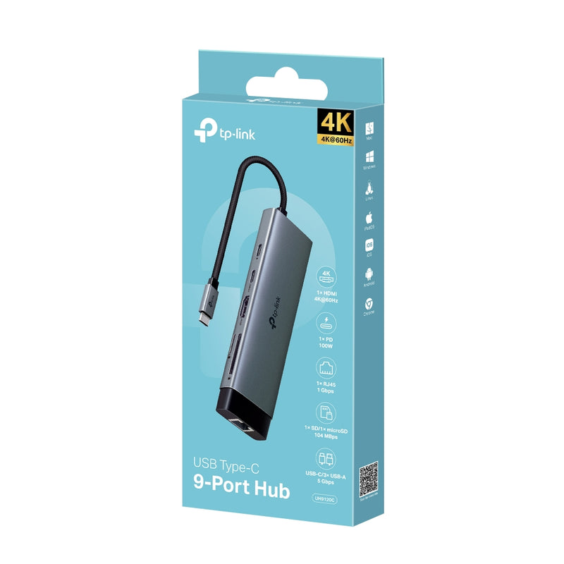 TP-Link UH9120C USB Type-C 9-in-1 Hub