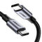 UGreen Type C 2.0 Male To Type C 2.0 Male 5A Data Cable 1.5m (Space Gray) (US316/70428)