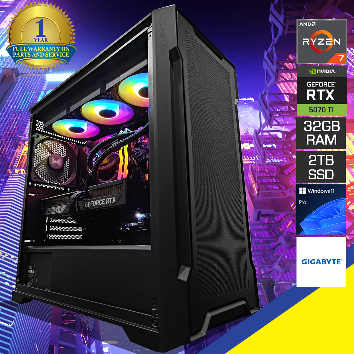 Ultra C102 Black Desktop Gaming PC
